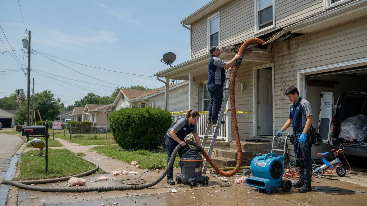 Water Damage Restoration in Sibley, LA near me